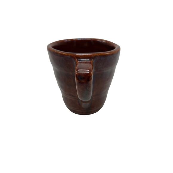 Vintage Hull Pottery Brown Mug Great Condition Made in USA - Picture 4 of 6